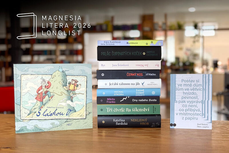Známe nominace na Magnesii Literu. Které knihy se dostaly do širšího výběru?