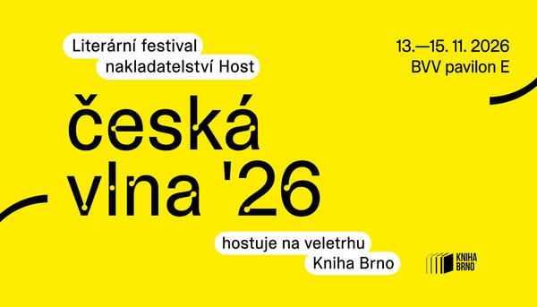 Česká vlna — literární festival nakladatelství Host — poprvé v Brně