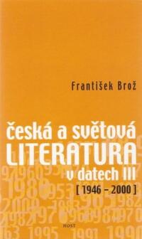 Česká a světová literatura v datech III