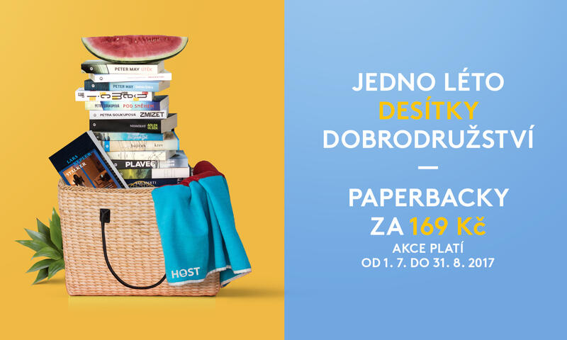 Letní akce na paperbacky z Hosta