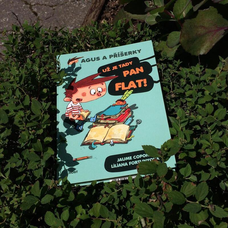 Vychází první díl série Agus a příšerky: Už je tady pan Flat!