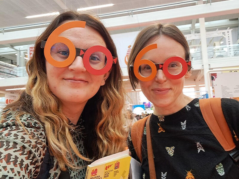 Vyslankyně z nakladatelství Host na Bologna Children’s Book Fair 2023