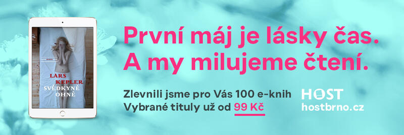 Májové čtení s Hostem: Stovka e-knih levněji