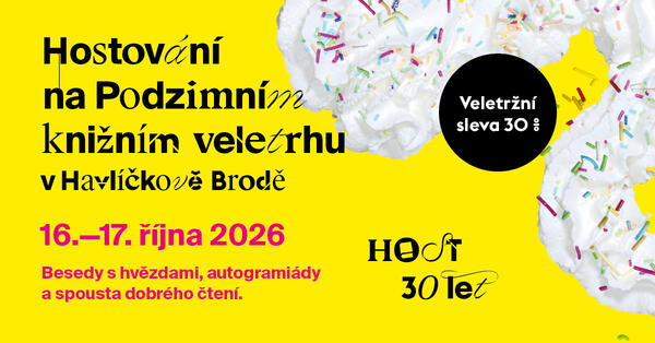 Nakladatelství Host na havlíčkobrodském Podzimním knižním veletrhu 2026
