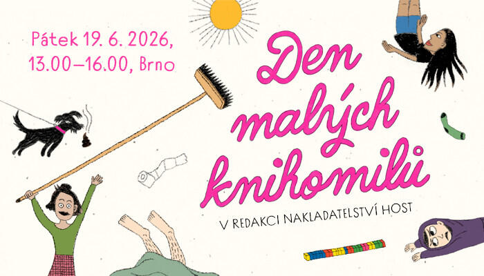 Den malých knihomilů v redakci nakladatelství Host potřetí!