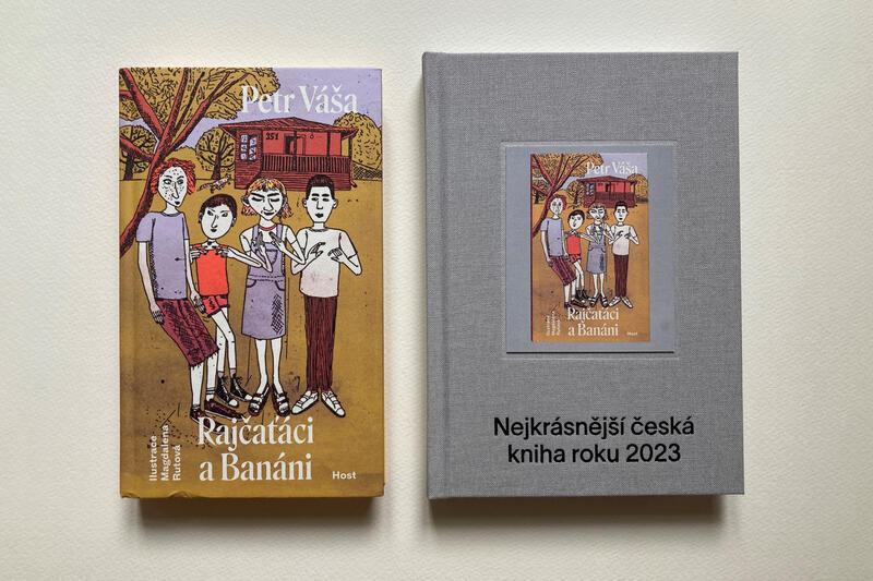 Rajčaťáci a Banáni nejkrásnější českou knihou roku 2023 pro děti a mládež!