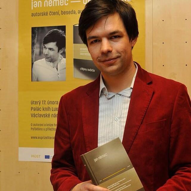 Jan Němec získal s románem Dějiny světla Cenu Evropské unie za literaturu