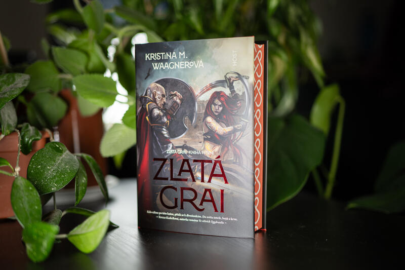 „Příběh ve mně většinou probudí dvě tři silné scény. Celou Zlatou grai takto odstartovaly dva obrazy,“ říká autorka očekávané série Kristina M. Waagnerová