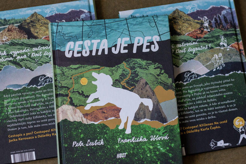 „Nemusel jsem si nic vymýšlet, je to čirá psí biografie,“ říká o knize pro děti Cesta je pes její autor