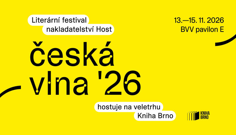 Hostovský literární festival Česká vlna poprvé v Brně